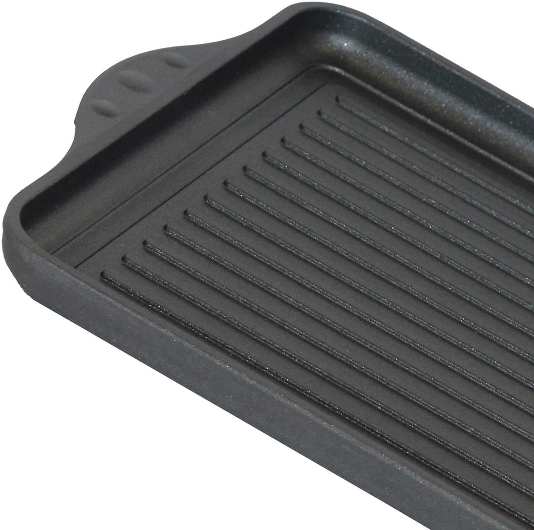 Eurolux Teppanyaki Grillplatte 43 x 28 cm - alle Herdplatten inkl. Induktion - Antihaftversiegelung
