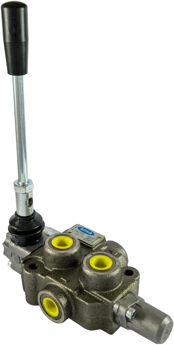 Ama Verteiler Hydraulisch Kompakt 3/8" 1 Hebel Doppeleffekt 40 Liter 58270 Handhebelventil Hydraulik
