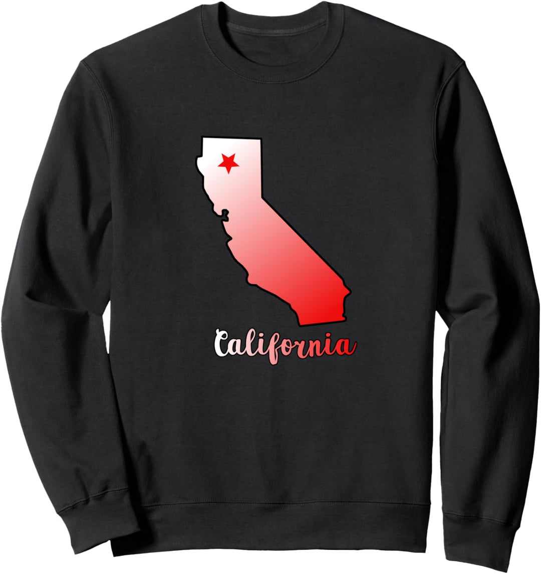 Bundesstaat Kalifornien USA Sweatshirt