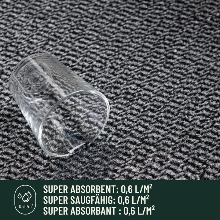 Studio M Classic Schmutzfangmatte/Küchenläufer 60x180 cm, rutschfeste Fussmatte Lang für Innenbereic
