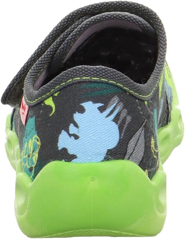 Superfit Jungen Bubble Hausschuh 23 EU Grau Mehrfarbig 2010, 23 EU Grau Mehrfarbig 2010