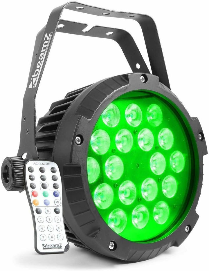 BeamZ Professional BWA418, PAR Strahler, LED Effektstrahler, 18x 12 Watt LED PAR Scheinwerfer, IP65