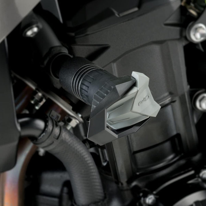 Sturzpads R19 kompatibel für Aprilia Dorsoduro 900 17-20 schwarz Puig