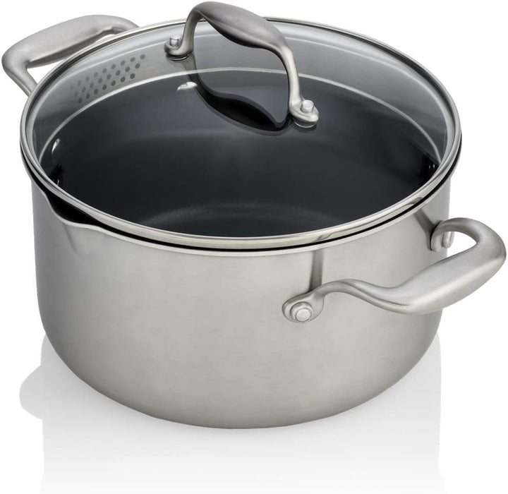 Wilfa EGO Produre Pro Kochtopf - 3.5 Liter, aus Aluminium und Edelstahl, für alle Kochfelder inklusi