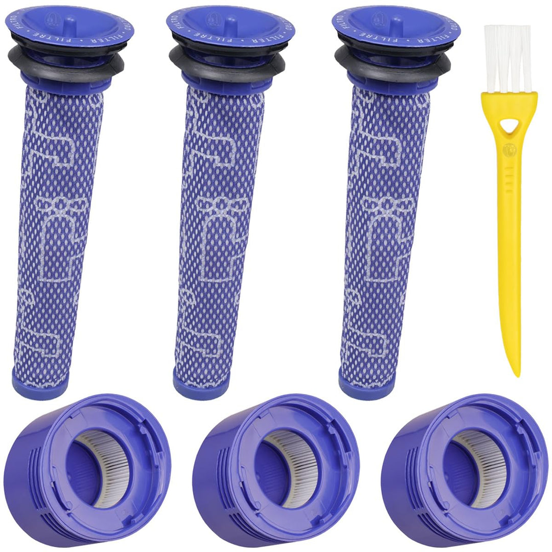 PRIMEBAG - Filter kompatibel mit Dyson V7 V8 Ersatzfilter für 965661-01 und 967478-01 - Bestleistung