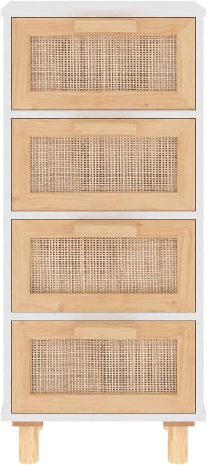 Gecheer Sideboard mit Schubladen Schrank Anrichte Beistellschrank Kommode Schubladenschrank 40 x 30