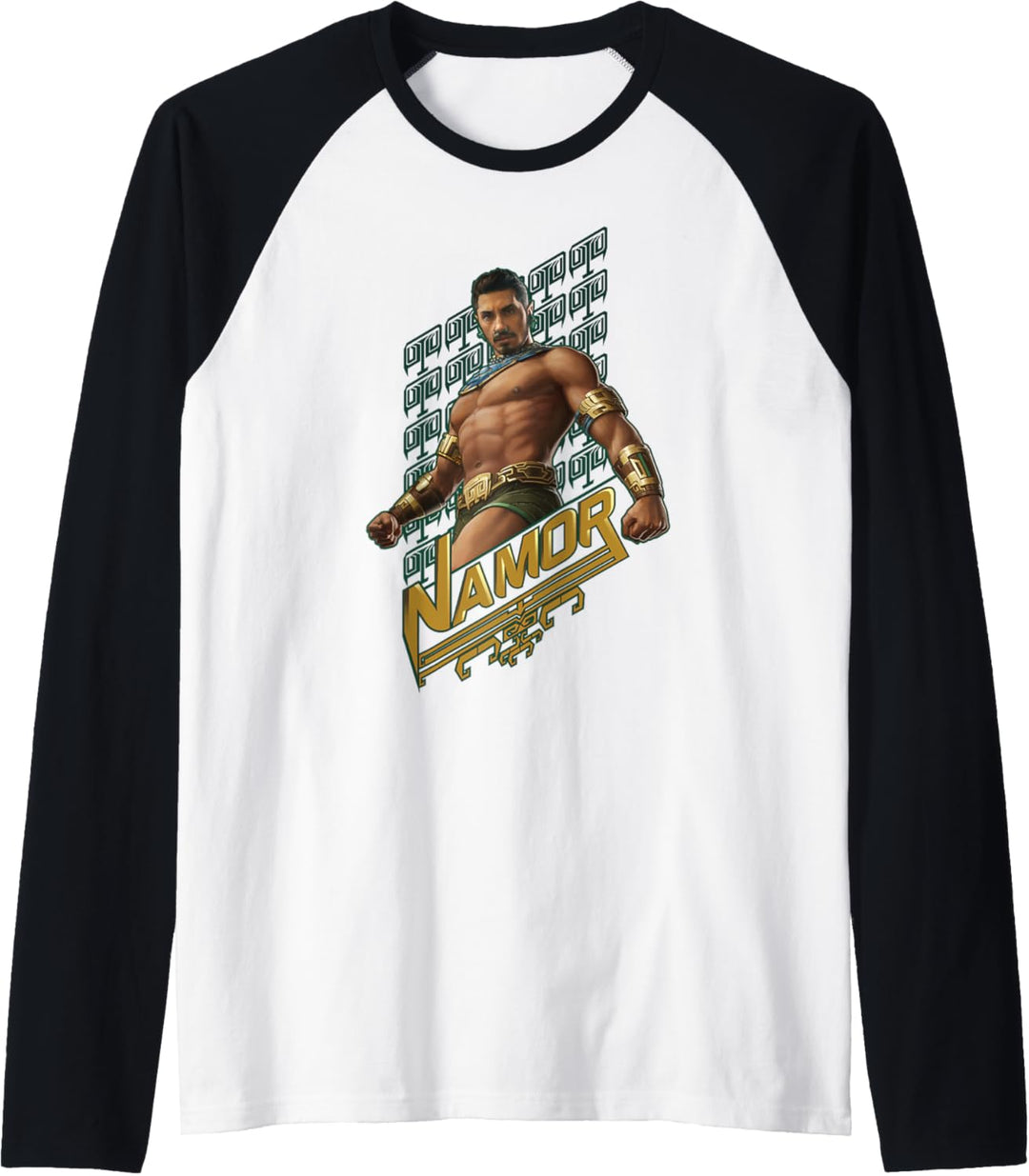 Marvel Black Panther: Wakanda Forever Namor Character Raglan