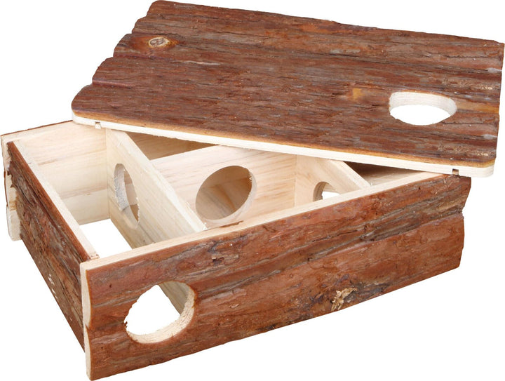 Trixie 6201 Natural Living Labyrinthhaus Leif, 35 × 11 × 25 cm braun Hund 35 × 11 × 25 cm Einzeln, 3