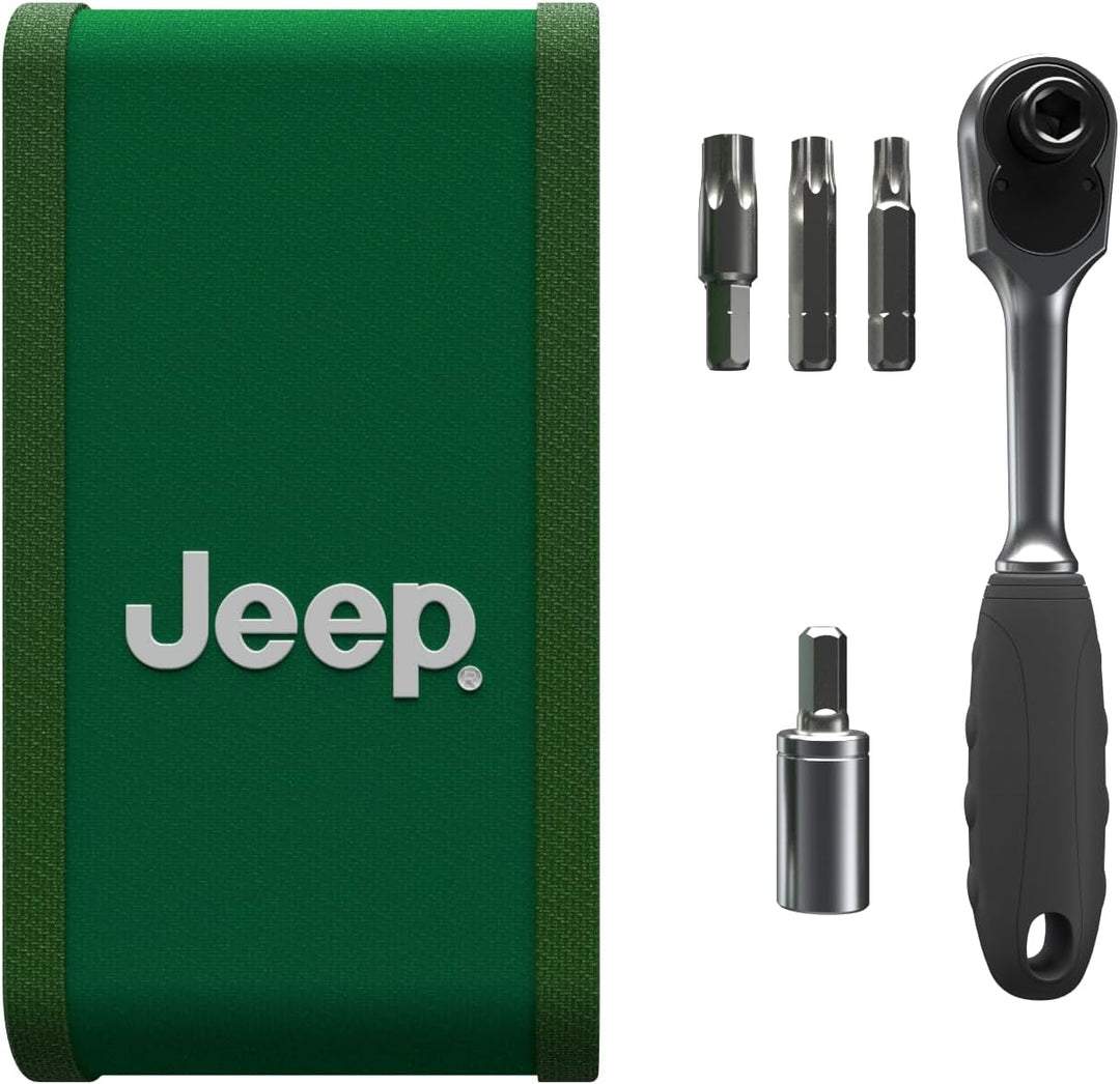 Mopar Jeep Wrangler Werkzeugset zum Entfernen von harten Oberflächen und Türen.