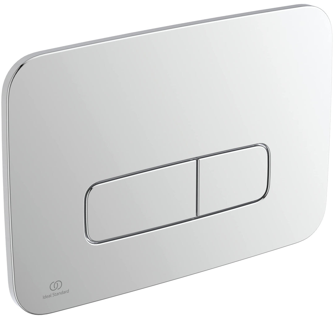 Ideal Standard R0123AA Oleas Betätigungsplatte Oleas M3 Mechanical Toilet Flush Plate - Chrome Chrom