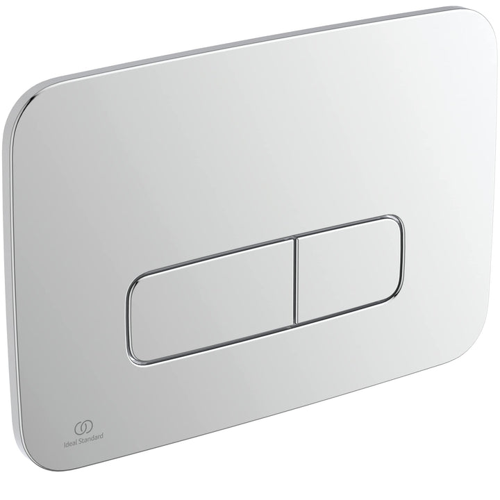 Ideal Standard R0123AA Oleas Betätigungsplatte Oleas M3 Mechanical Toilet Flush Plate - Chrome Chrom