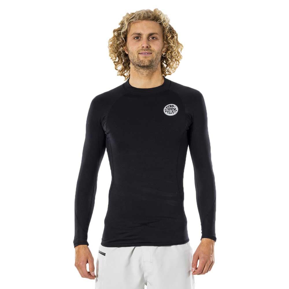 Rip Curl Thermo Long Sleeve Thermal Rash 2023 - Black, S