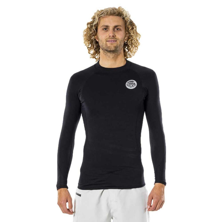 Rip Curl Thermo Long Sleeve Thermal Rash 2023 - Black, S