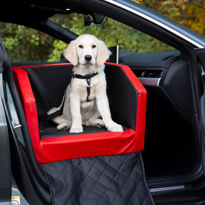 CopcoPet Vordersitz Hundeautositz Autohundebett Hundebett Transportbett Autoschondecke (55 x 55 x 38