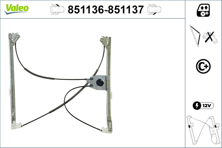 VALEO Fensterheber 851136