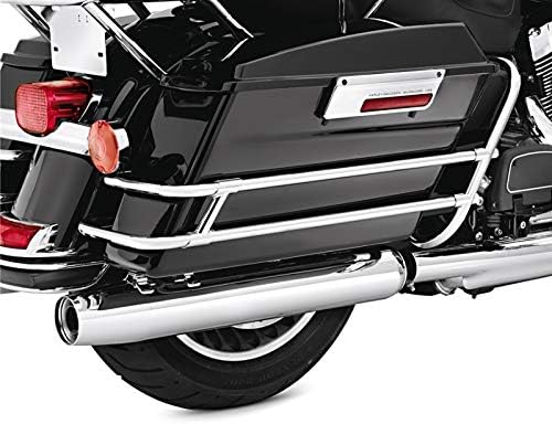 Kofferträger Twin Rail für Harley Davidson Road King 97-08 mit Schutzbügel
