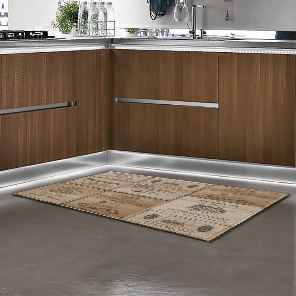 vilber RISERVA Teppich, braun, 75x180x0.2 cm, 75x180x0.2 cm