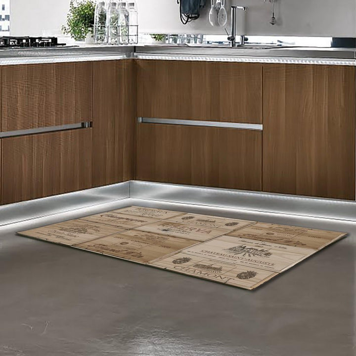 vilber RISERVA Teppich, braun, 75x180x0.2 cm, 75x180x0.2 cm