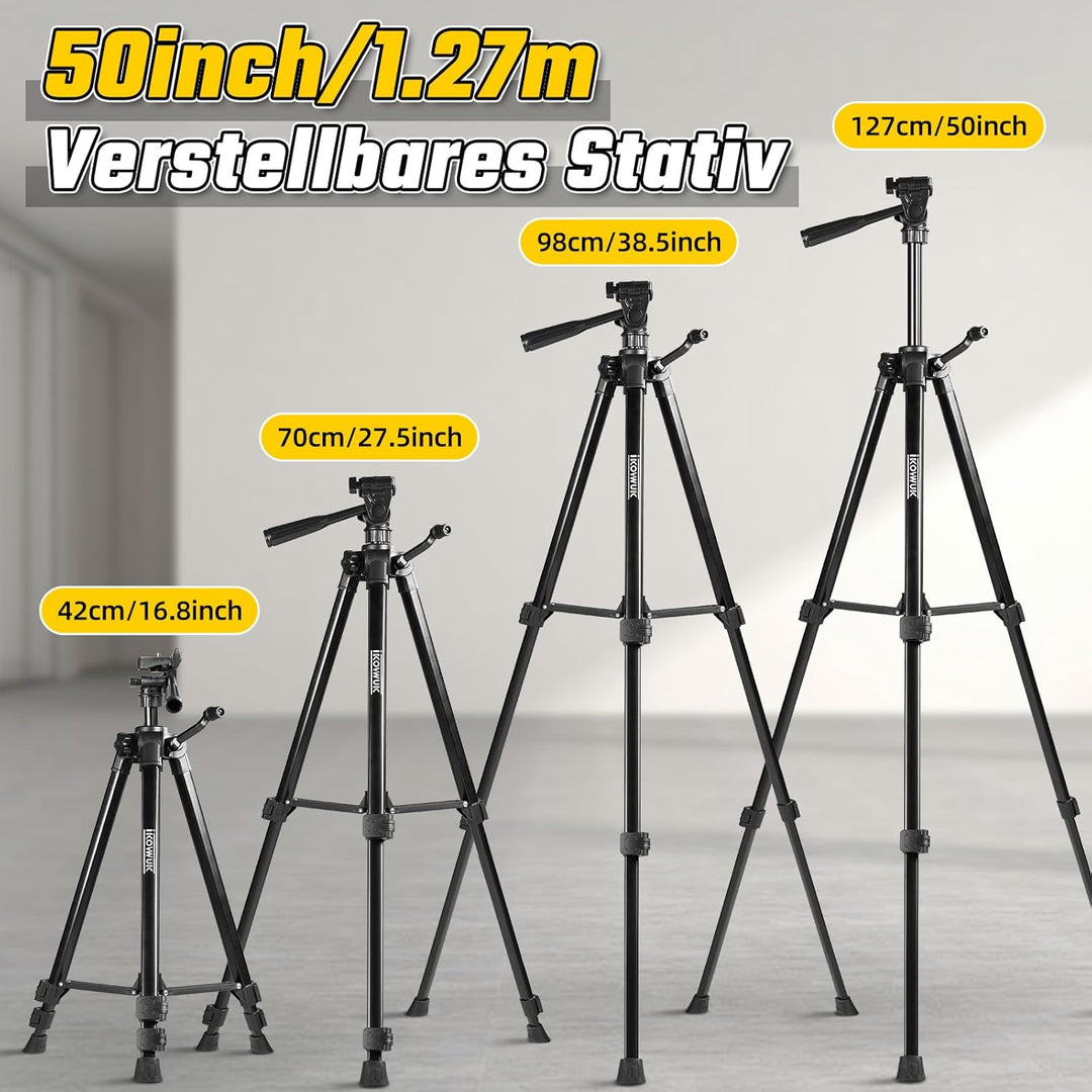 Kreuzlinienlaser mit Stativ, 4D 16 Linienlaser Grün Kreuzlaser 4x360° Laser Wasserwaage Kreuzlaser S