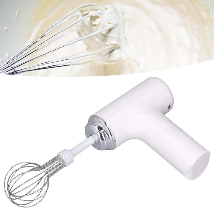 Handmixer, elektrischer Schneebesen, wiederaufladbarer Stabmixer, Handmixer für cremige Salatdressin