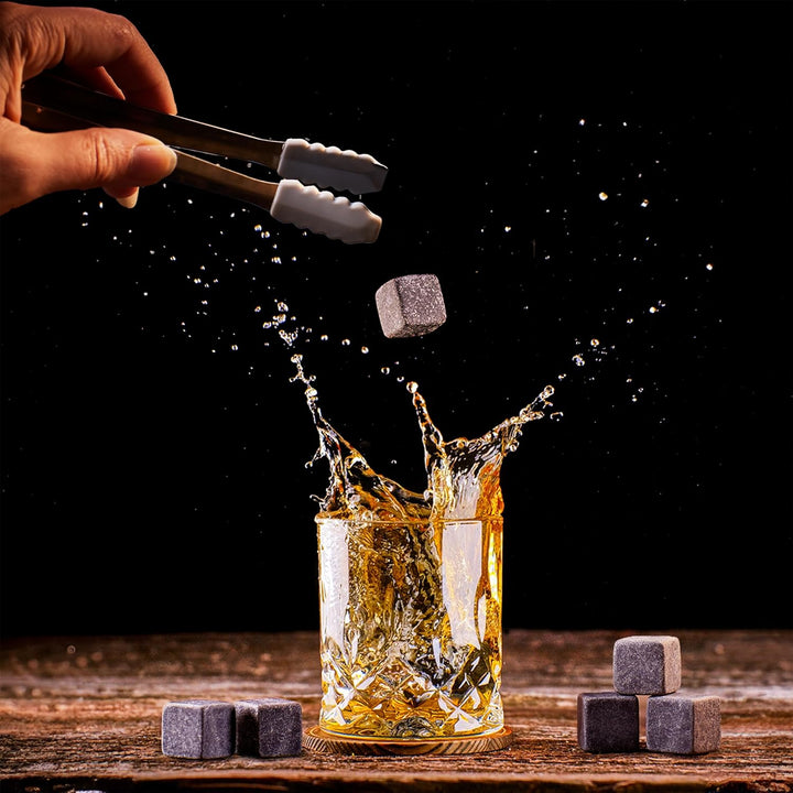 Whisiskey Whisky Gläser Set - Whiskey Geschenkset Glas - Whiskygläser - Geschenke für Männer - Männe
