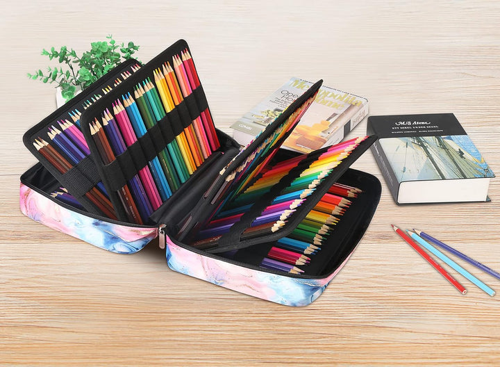 JAKAGO Federmäppchen Grosse Kapazität für 300 Stifte Aufbewahrung Buntstifte,Wasserdicht Pencil Case