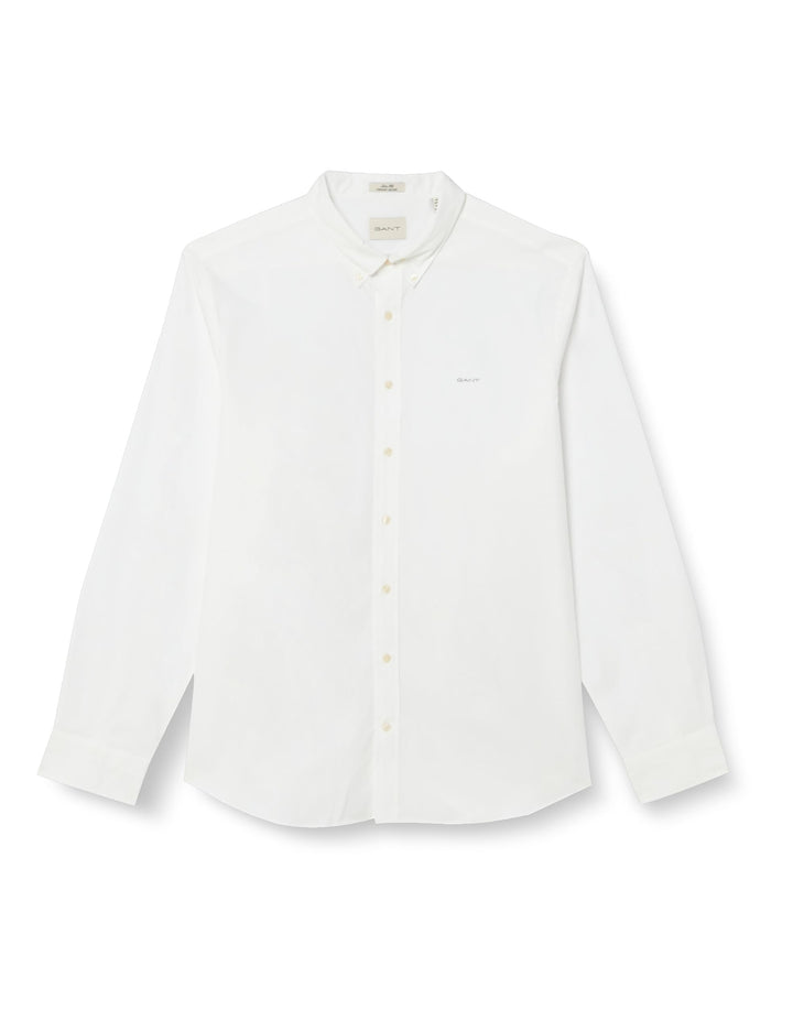 GANT Herren Slim Pinpoint Oxford Shirt Klassisches Hemd XL Weiss, XL Wei&amp;