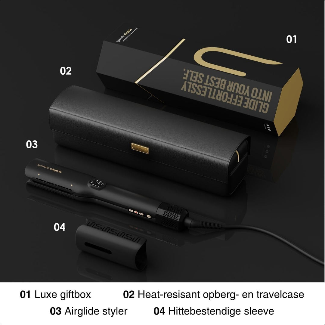 Airglide Airstraight - Glätteisen Wet-to-Dry - Haartrockner &amp; Haarglätter 2-in-1 - Coldshot - Altern