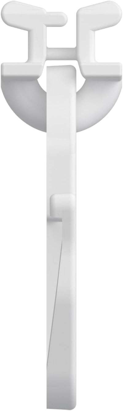 INTERDECO Dreh-Gleiter Drehfix für Innenlaufstangen/Innenlauf Gardinenstangen (300 Stück)