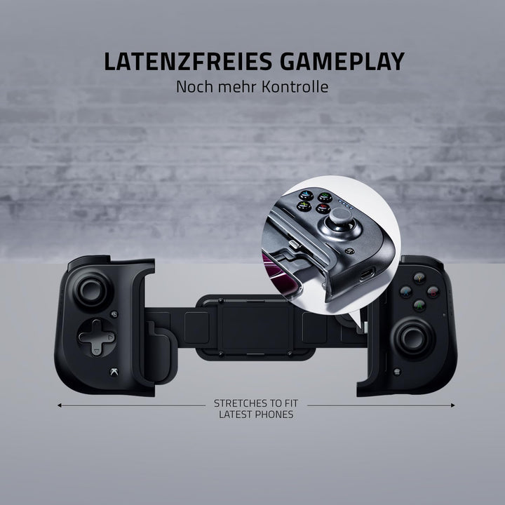 Razer Kishi für iPhone - Smartphone Gaming Controller (Lightning-Anschluss, Ergonomisches Design, In