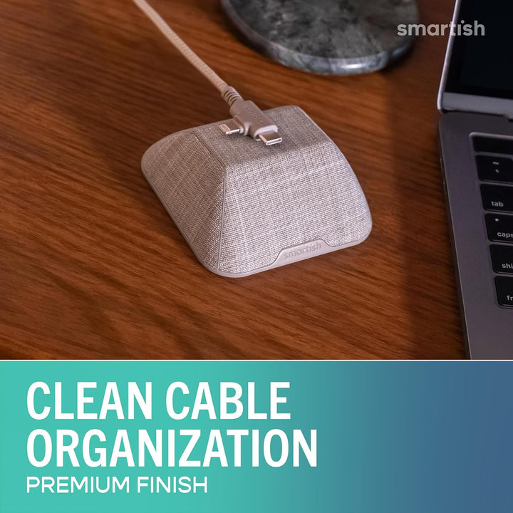 Magnet Seide Kabel Manager €“ Magnet Boden Kabel Wrangler Kordel Organizer für Ihre Nachttisch Cable