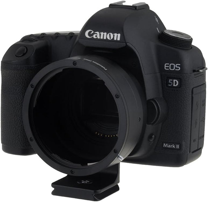 Fotodiox Pro Lens Mount Adapter Compatible with Bronica S Lenses on Canon EOS EF/EF-S Cameras, Broni