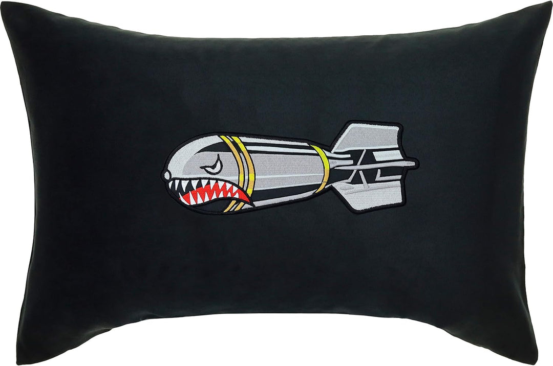 EXPRESS-STICKEREI Zocker Sessel Kissen mit lustigem Motiv 40x60cm | Angry Torpedo Wohnzimmer lustige