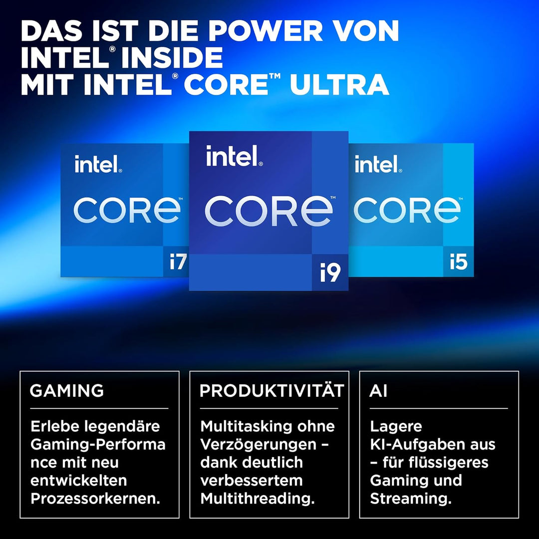 Omen Gaming Laptop, 16 Zoll 2K Display 144Hz, Intel Core Ultra 7 255H, NVIDIA GeForce RTX 5060, 24GB