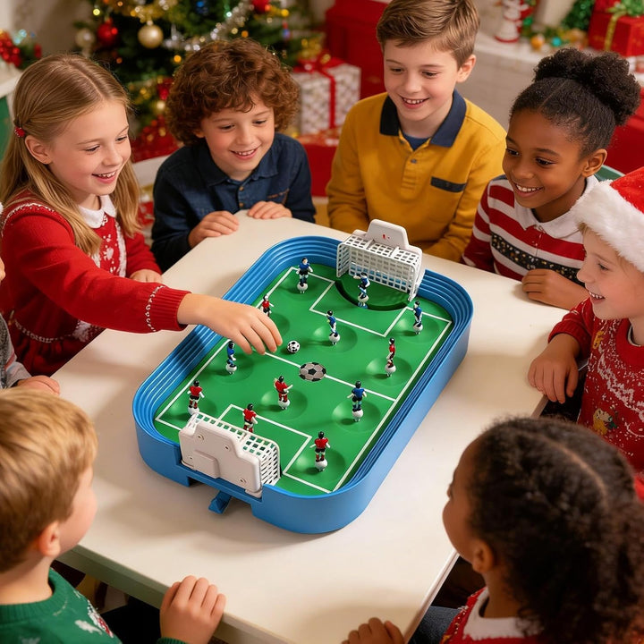 Tischfussball Kinder, Interaktives Tischfussball, Tischspiel Zubehör | Kickerspiel, 24,5*38,5*10,5cm