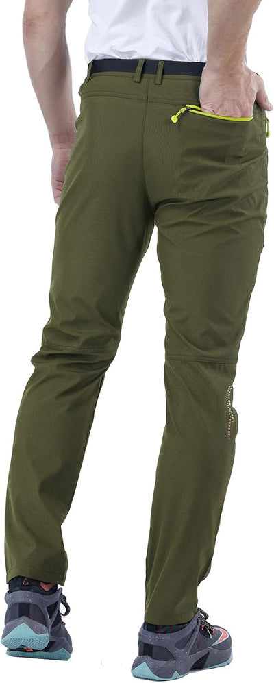 CARETOO Herren Wanderhose Trekkinghose Outdoorhose Softshellhose Funktionshose Skihose Verdickte War