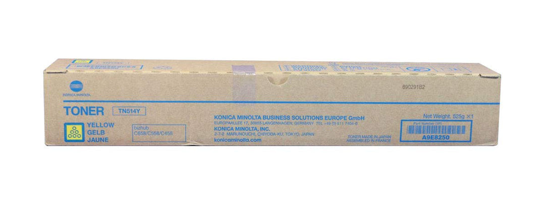 Konica Minolta tn-514y 26000 Seiten in Gelb Toner & Laser Kartusche (26000, gelb, 1 Stück (S))