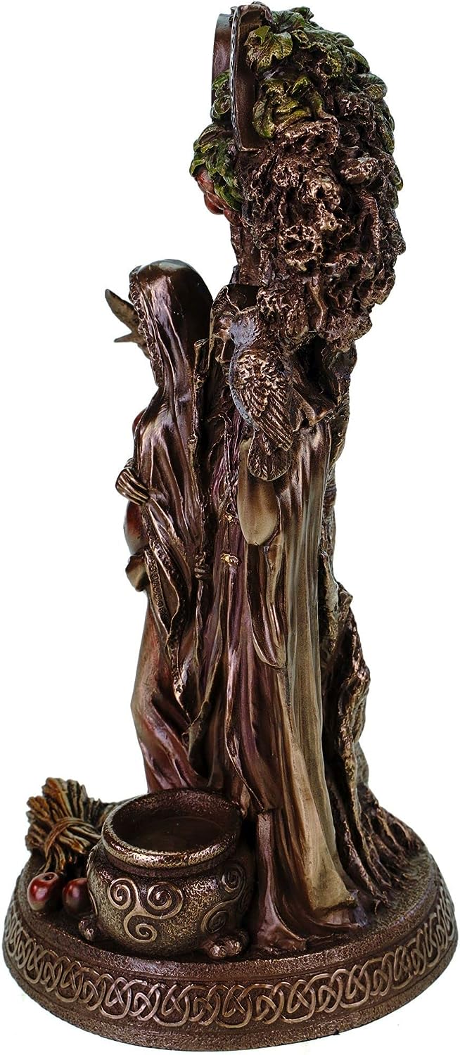 Keltische Trinity Göttin Statue Figur Skulptur Wicca Trinität keltisch