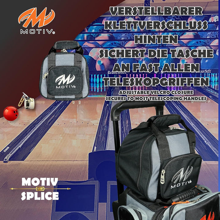 EMAX | 1 Ball Bowling-Tasche | Bowlingball-Tasche Add-A-Bag | – Bowlingbag für eine Bowlingkugel zum