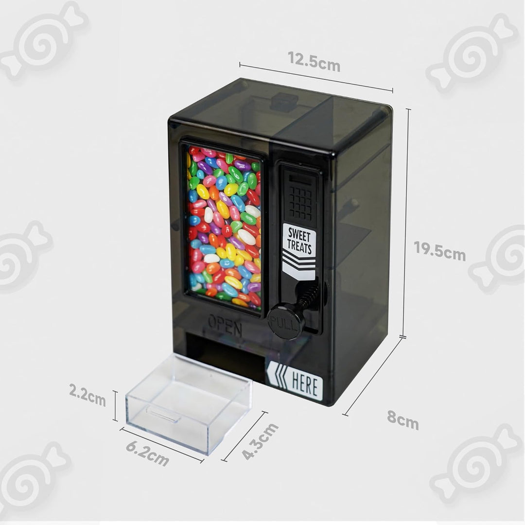 YOBRO Süssigkeitenautomat, süsser Wending Machine für den Schreibtisch, manuelle Süssigkeitenmaschin