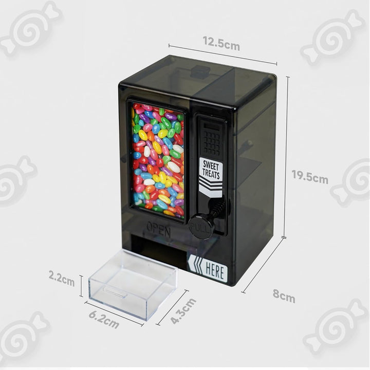 YOBRO Süssigkeitenautomat, süsser Wending Machine für den Schreibtisch, manuelle Süssigkeitenmaschin
