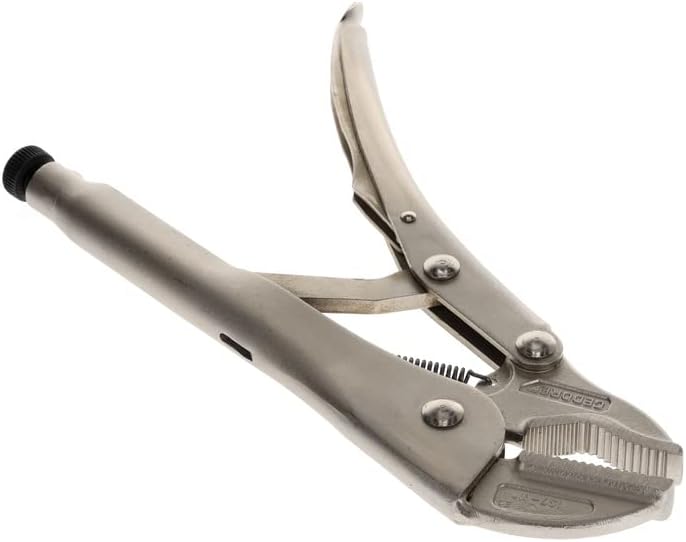 GEDORE 137 11 Gripzange mit Selbstklemmfunktion, 1 44259 Zoll (4,5 cm) Spannweite, Einstellschraube,