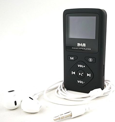 Digitales Radio im Taschenformat, Baceyong Persönliches FM-Stereoradio mit Kopfhörer MP3 Bluetooth-F