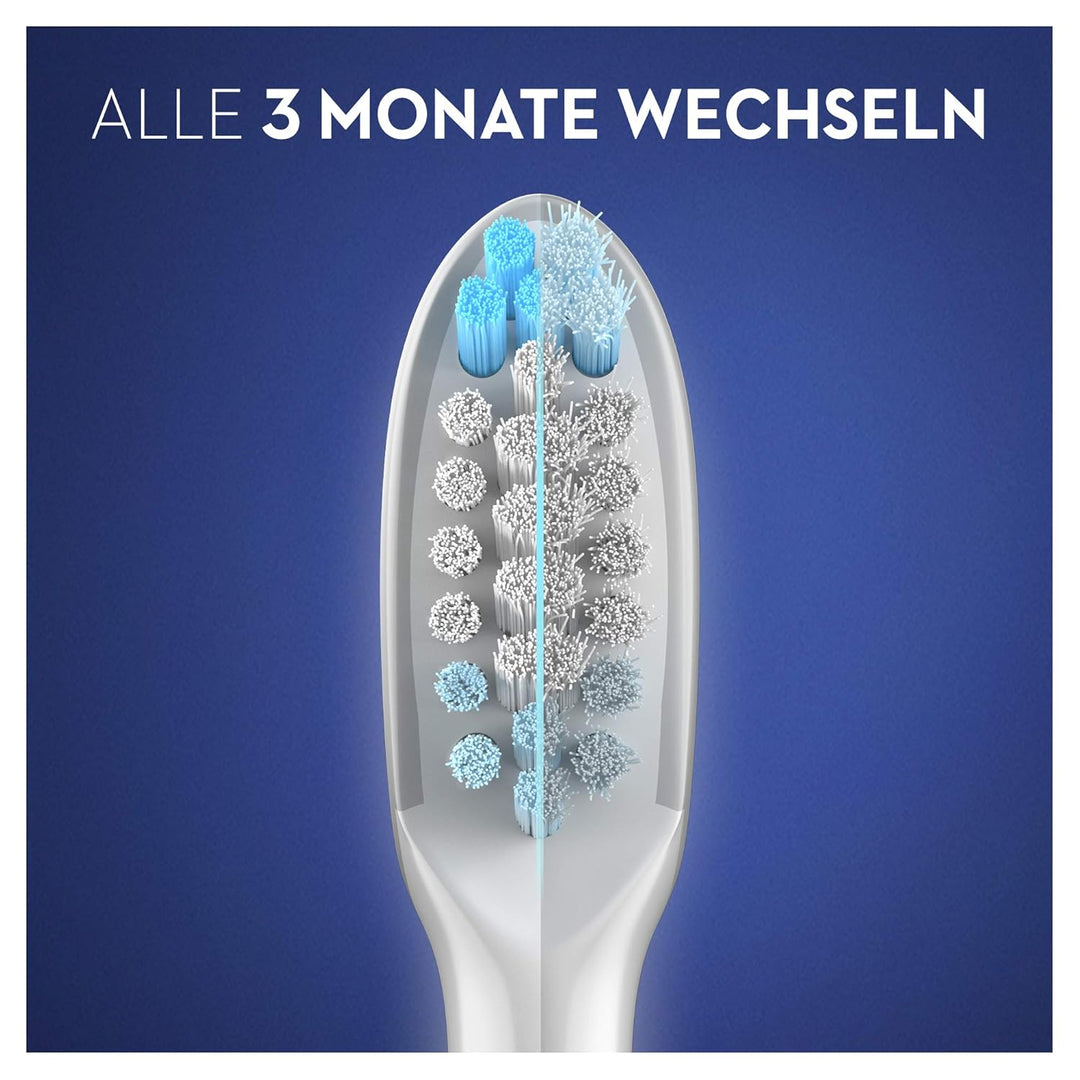 Oral-B Pulsonic Clean Aufsteckbürsten für Schallzahnbürsten, 8 Stück, Zahnbürstenaufsatz für Oral-B