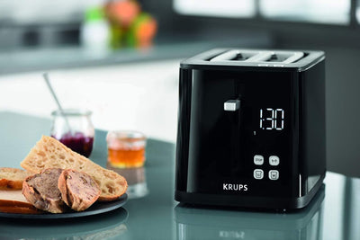 Krups KH6418 Smart'n Light Toaster | Zwei-Scheiben-Toaster | Digitaldisplay | 7 Bräunungsstufen | he