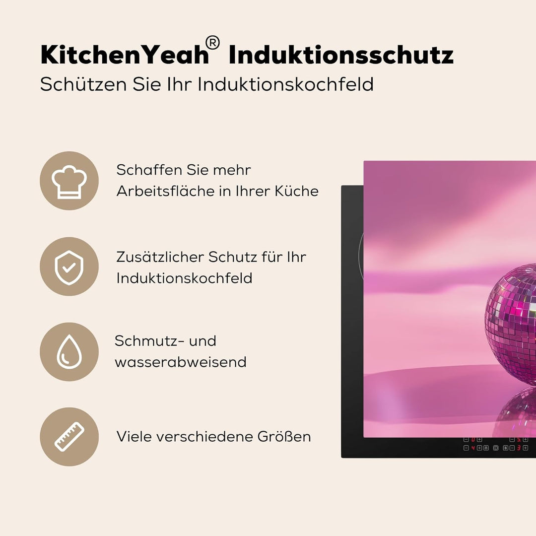 Herdabdeckplatte Einteilig 90x52 cm Küche Ceranfeld Abdeckplatte Cerankochfeld Abdeckung Induktionsk