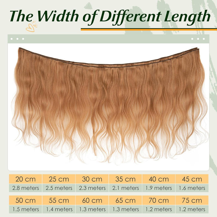 Elailite Haartressen Echthaar Braun Sew in Bündel Hair Extensions Tressen Haarverlängerungen Brasili
