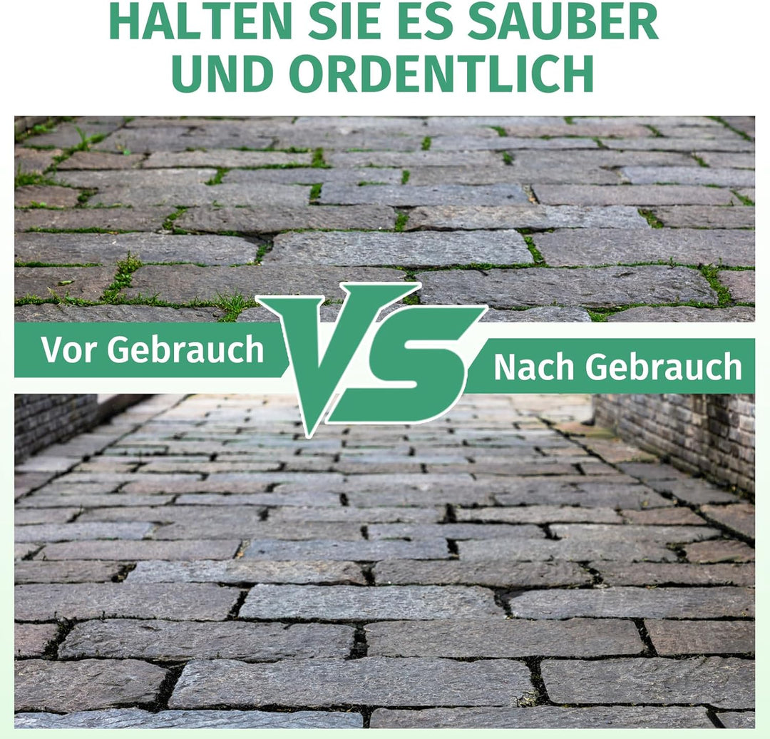 Unkrautbürste für Freischneider – 25,4 mm Bohrung, Stahlbürste, Wildkrautbürste, Ersatztrimmaufsatz