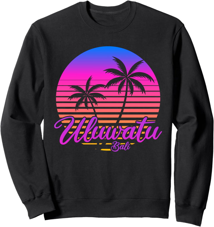 Vintage Indonesien Urlaub Reise Asien Uluwatu Bali Sweatshirt