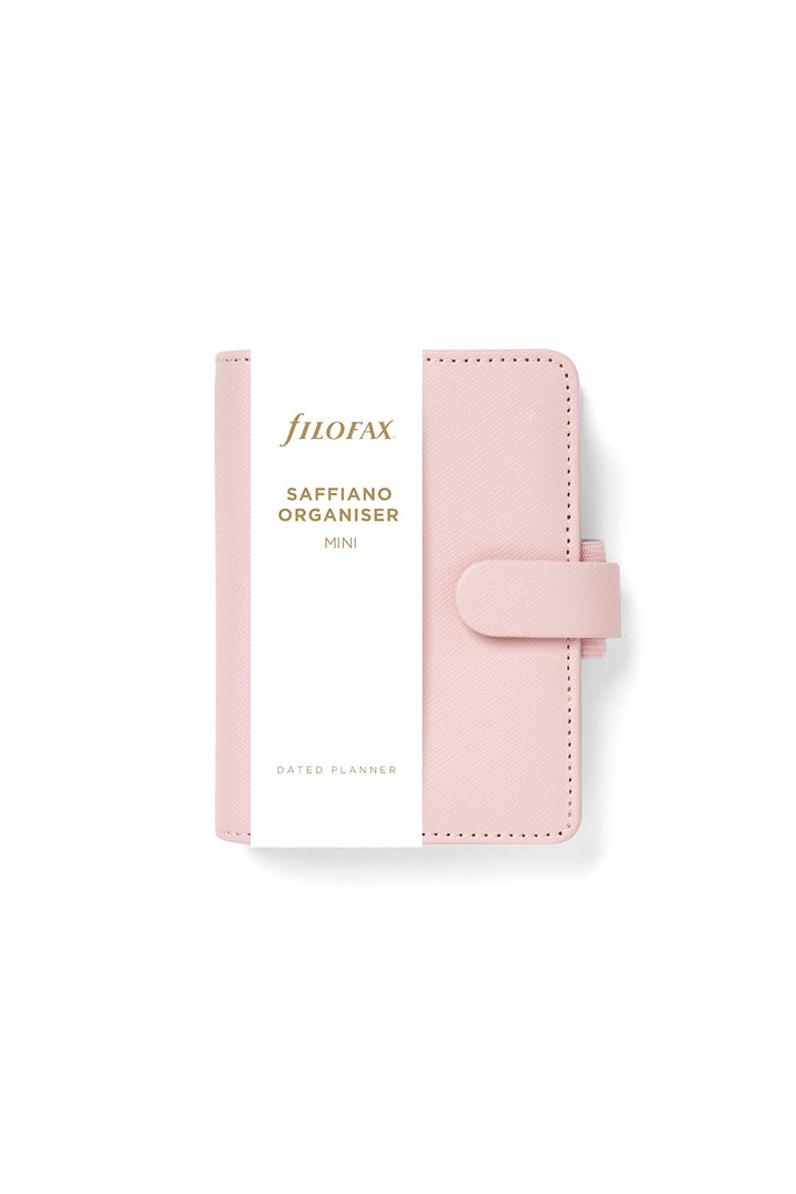 Filofax Mini Saffiano Organizer - Blush, blush